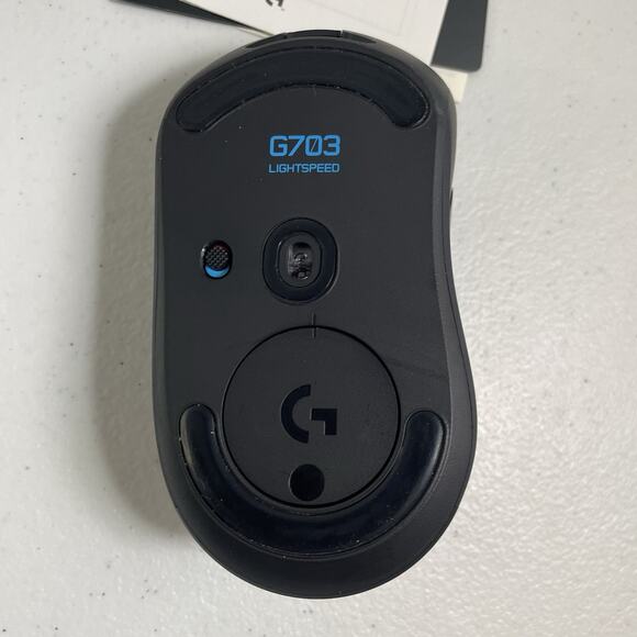 Logitech G703 Wired Mouse NO DONGLE Tested & Working Lightspeed 910-005638 - Picture 5 of 8
